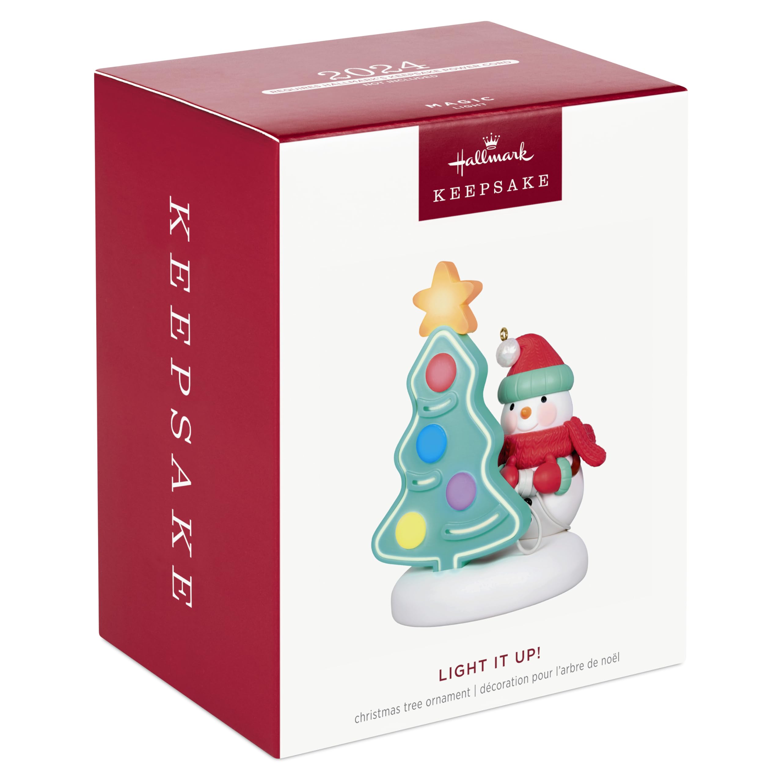 Amazon.co.jp: Hallmark 記念品 クリスマスオーナメント 2024、ライト
